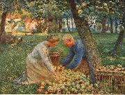Emile Claus Orchard in Flanders oil painting reproduction